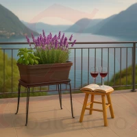 FIORIERA FERRO BATTUTO MULTIUSO