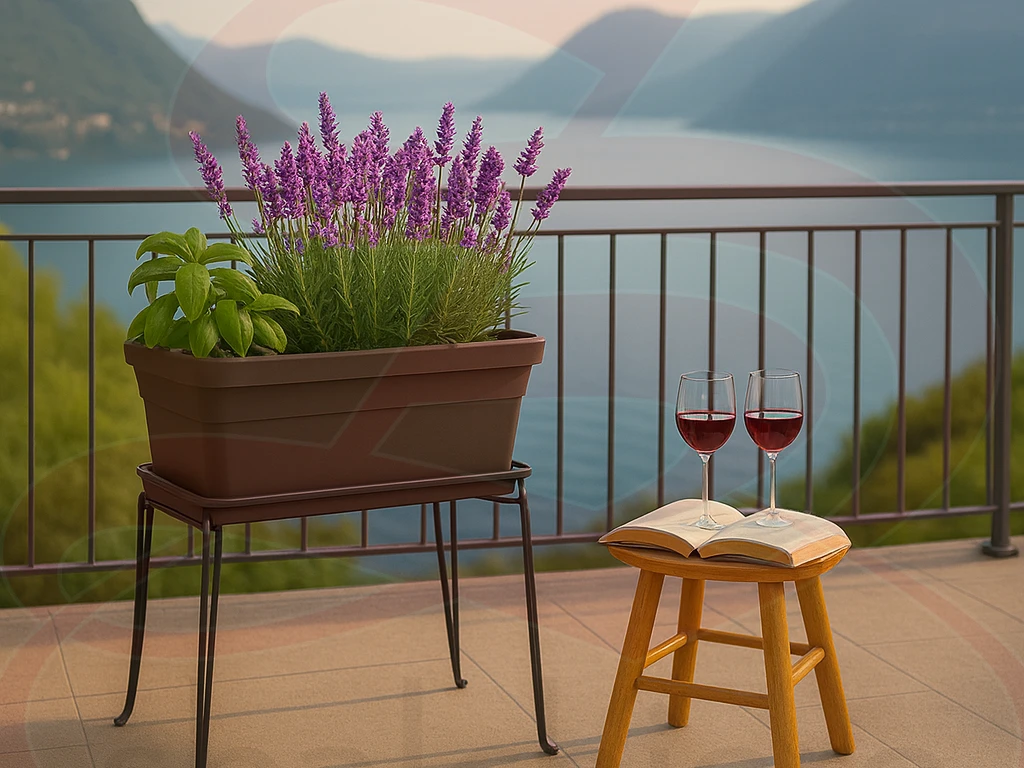 FIORIERA FERRO BATTUTO MULTIUSO