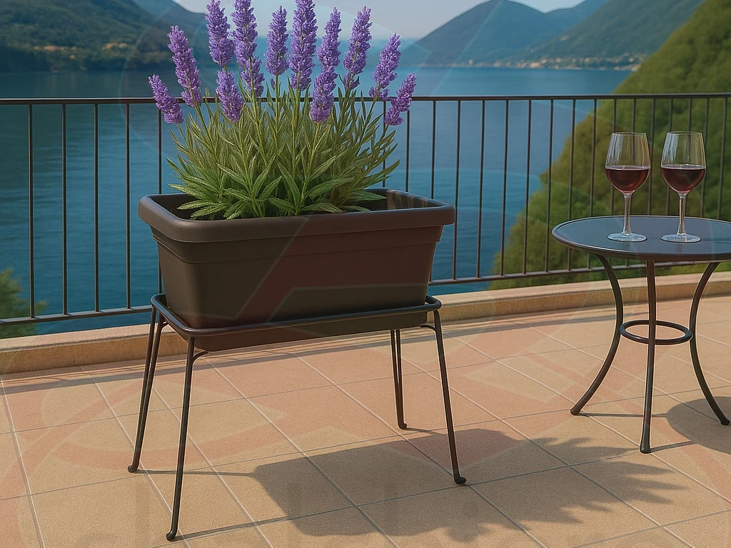 FIORIERA FERRO BATTUTO MULTIUSO