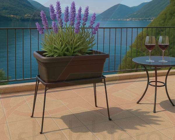 FIORIERA FERRO BATTUTO MULTIUSO