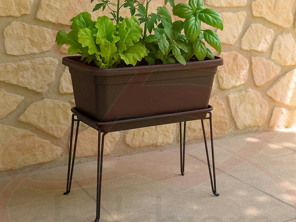 FIORIERA FERRO BATTUTO MULTIUSO