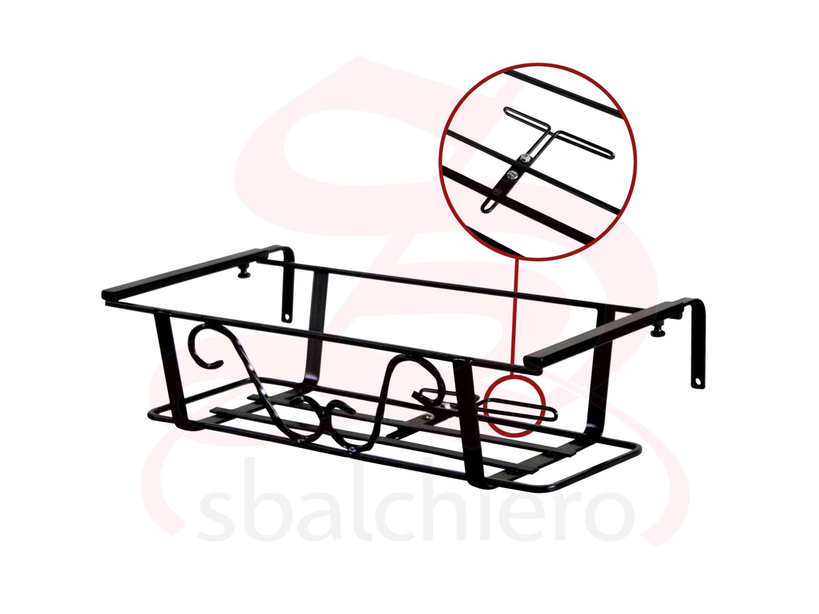 BALCONIERA TUBO REGOLABILE