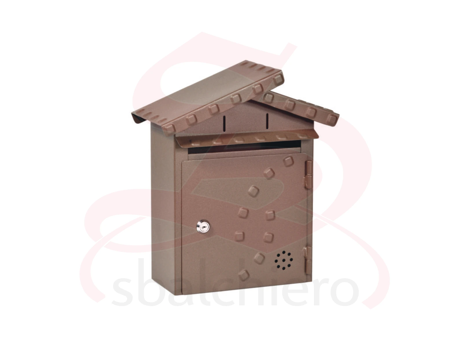CASSETTA LETTERE MEDIA CORTEN