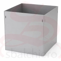 CUBO PORTAVASO MODULARE 25 GRIGIO