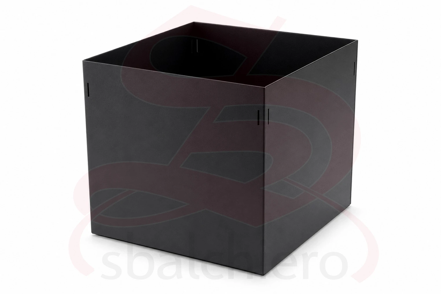 CUBO PORTAVASO MODULARE 25 NERO