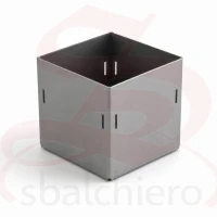 CUBO PORTAVASO MODULARE 9 GRIGIO