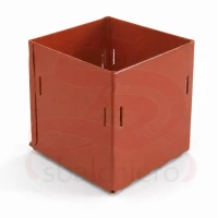 CUBO PORTAVASO MODULARE 9 MARRONE RAME