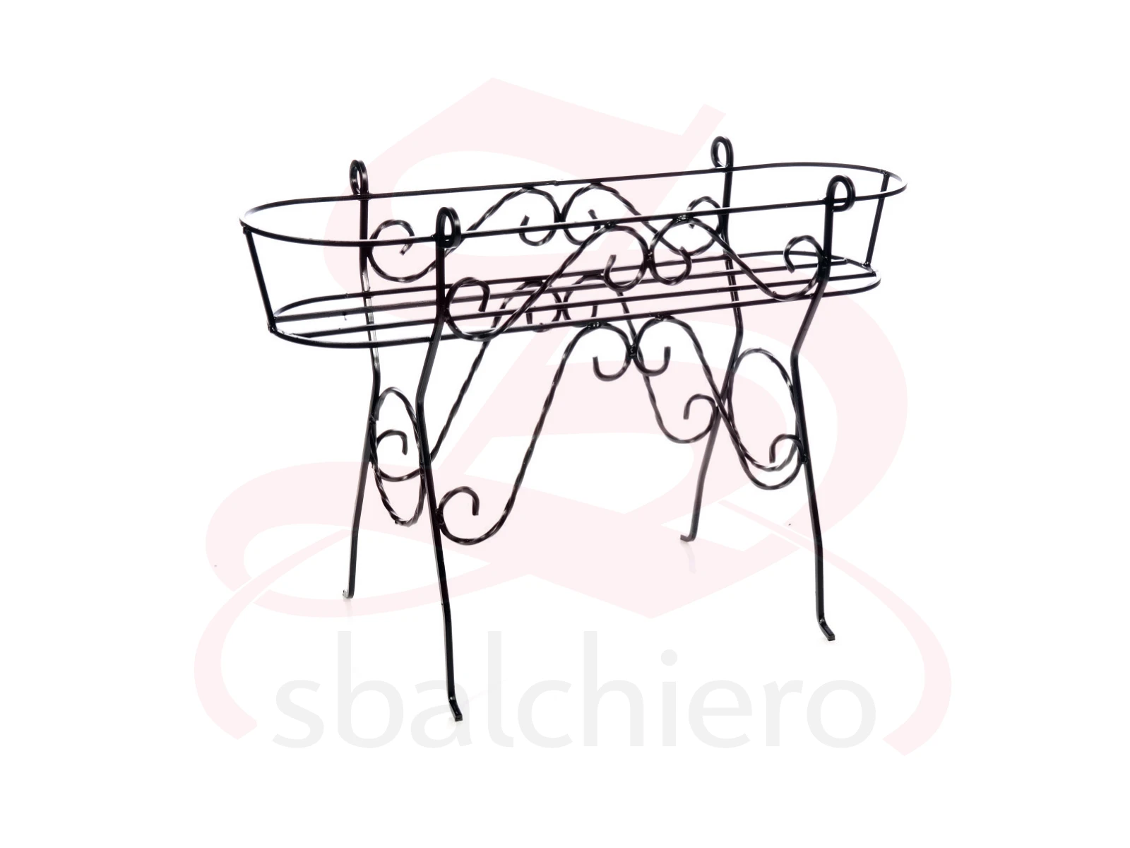 PORTACASSETTE FERRO BATTUTO 25074