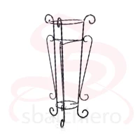PORTAVASO FERRO BATTUTO 25089