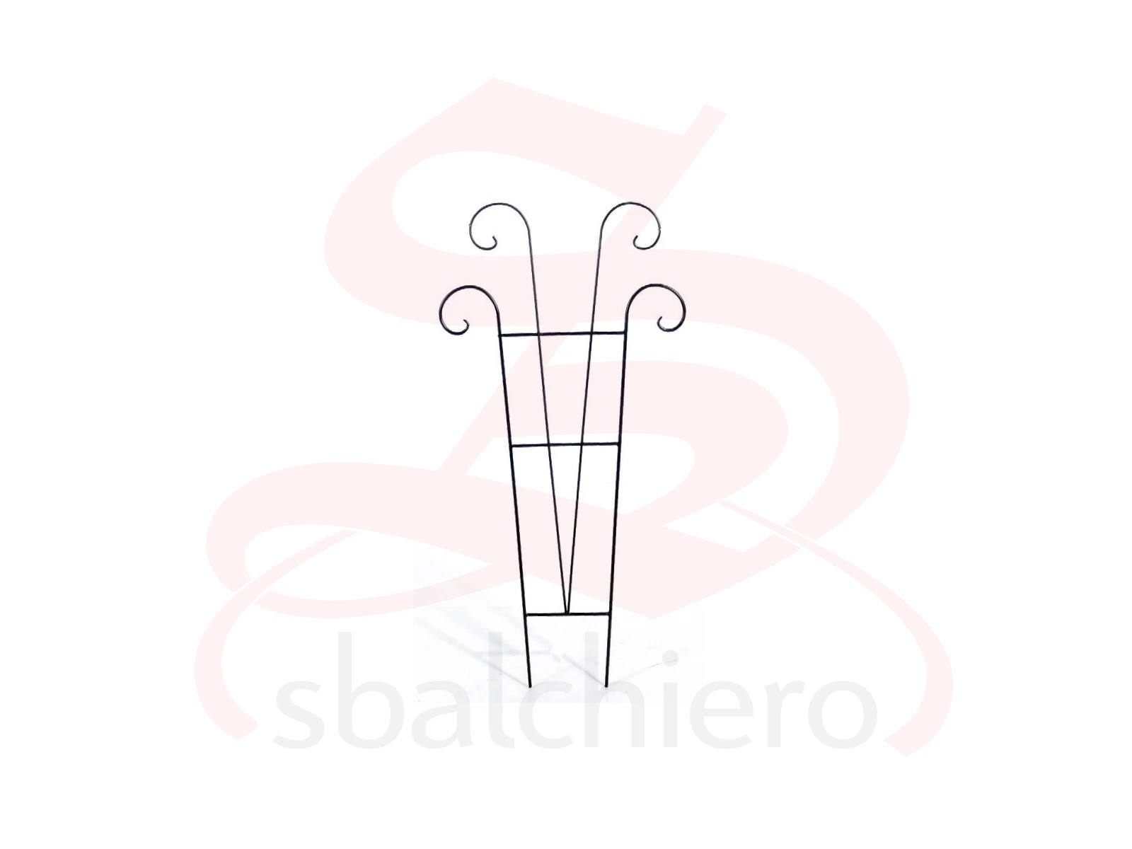 TUTORE FERRO BATTUTO PER PIANTE E FIORI